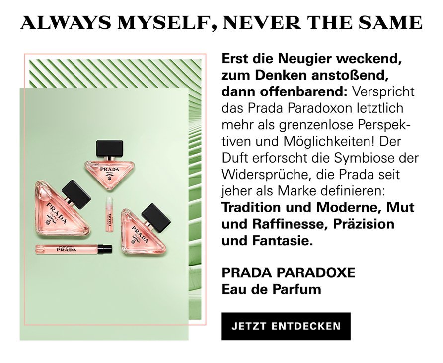 Always myself, never the same: Prada Paradoxe