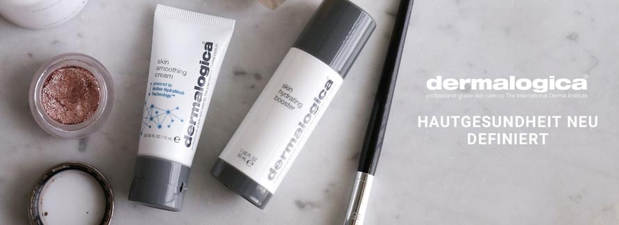 Dermalogica
Dermalogica ist 100%ig dem Erfolg professioneller Hautpflege verschrieben. Seit 1986, als Jane Wurwand mit Dermalogica Kosmetik eine eigene Pflegelinie entwickelte, verfolgt Dermalogica das Ziel Hautgesundheit neu zu definieren. Die Hautpflegemarke Dermalogica stellt in Zusammenarbeit mit erfahrenen Dermatologen seit mehr als 25 Jahren in den USA medizinisch basierte Wirkkosmetik her. Diese Produkte sind frei von Lanolin und okklusiven, porenverstopfenden Mineralölen, sie enthalten keinen austrocknenden Alkohol und auch keine irritierenden, künstlichen Farb- oder Duftstoffe. Alle Wirkstoffe stammen aus ökologisch unbedenklichen Quellen. Dermalogica Produkte, mit maximaler Umweltverträglichkeit, sind zudem frei von Tierversuchen. Innovationen, professionelle Produkte und in der Branche einzigartige Konzepte machen Dermalogica zu mehr als nur einer grossartigen Marke. Dermalogica ist weltweit die Nummer eins bei Verbrauchern und professionellen Hautpflegeexperten. Mittlerweile sind Produkte von Dermalogica in mehr als 80 Ländern weltweit erhältlich.