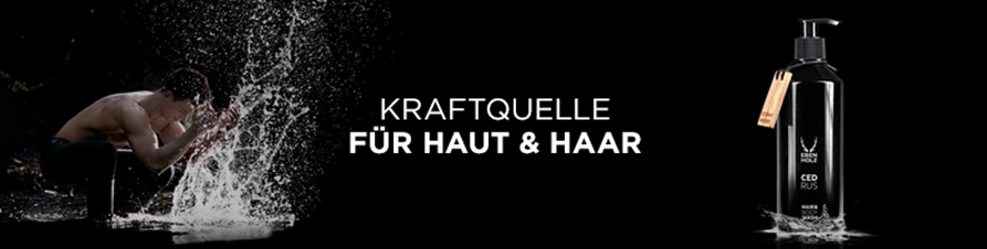 01 Kraftquelle für Haut & HaarZedernholzöl war im Altertum das erste aus Pflanzen gewonnene Öl. Es schenkt der Haut neue Kraft und entspannt zugleich - faszinierend nicht zuletzt wegen seines erotisierenden Duftes. Birkenblattsaft und Wacholder runden die virtuose Komposition ab, beruhigen zusätzlich und verleihen einen überzeugend natürlichen, maskulinen Duft.