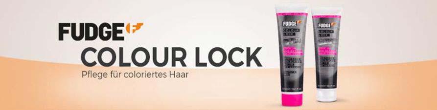 Fudge Colour Lockbeinhaltet ideale Produkte zur Pflege und zum Farbschutz colorierter Haare. Die parabenfreien Haarpflegeprodukte der Colour Lock Serie schützen optimal vor dem Verblassen der Haarfarbe. Colour Lock von Fudge spendiert neben der unwiderstehlichen Farbfrische gleichzeitig Glanz und Fülle.Wir freuen uns auf Ihre Bestellung.
