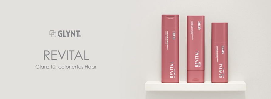 Glynt 03 Revital Regain Die Pflegeserie für colorierte Haare - Die Spezial-Pflegeserie - Die 03 Revital Regain Serie umfasst eine Vielzahl von Produkten zur Haarpflege, die speziell für behandeltes Haar entwickelt wurden. In diesem Online Shop können die Pflegeprodukte erworben werden, um die beste Grundlage für gesundes und geschmeidiges Haar zu schaffen. Coloriertes, gesträhntes oder gewelltes Haar ist durch die chemische Prozedur strapaziert worden und braucht ständige Pflege, um dauerhaft gesund zu bleiben. Ein weiterer Nebeneffekt ist, dass die Farbe und Textur länger hält, wenn die 03 Revital Regain Produkte benutzt werden. Haarpflege wie die Profis - Die Glynt Haarpflege Produkte stehen in vielen professionellen Friseursalons. Man kann sie jedoch auch hier online kaufen und dabei noch Geld sparen. Die Shampoos, Milks und Pflegeprodukte werden direkt bis an die Haustür geliefert. So einfach kann gute Haarpflege sein. Dieser Onlineshop führt viele Glynt Produkte, ein besonderes Augenmerk liegt jedoch auf der Serie 03 Revital Regain. Immer mehr Frauen möchten eine neue Haarfarbe oder einfach einen etwas anderen Look. Hinterher sind die Haare oft ein wenig strapaziert und es fehlt ihnen an Glanz. Die richtigen Produkte kann man hier einfach online kaufen, egal ob die Produkte erst getestet werden sollen oder gleich die ganze Serie bestellt wird. Bequem nach Hause geliefert - Wer in diesem Onlineshop bestellt, kann danach die Hände in den Schoss legen. Die aufbauende Pflege von Glynt kommt direkt zum Käufer nach Hause. Der Onlineshop führt neben der 03 Revital Regain Serie auch viele andere Produkte, die man online kaufen kann.