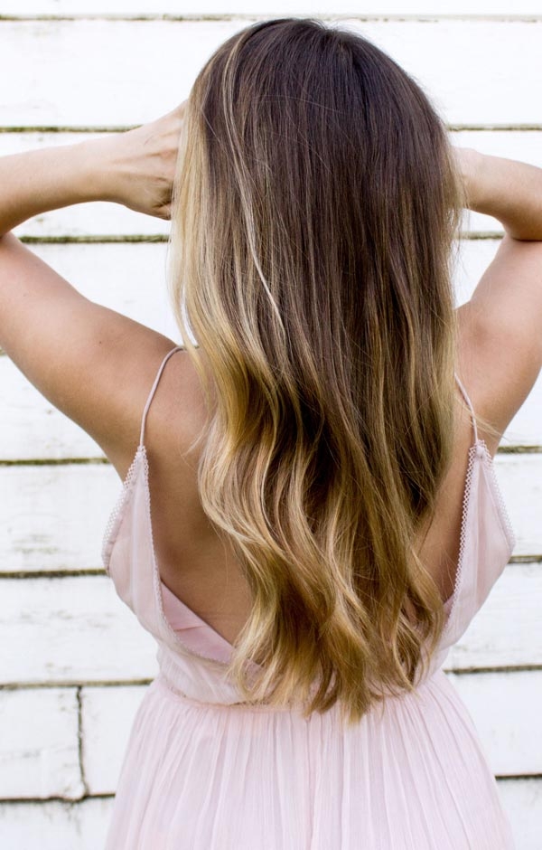 GET THE LOOK
Honig-Blond Ombré