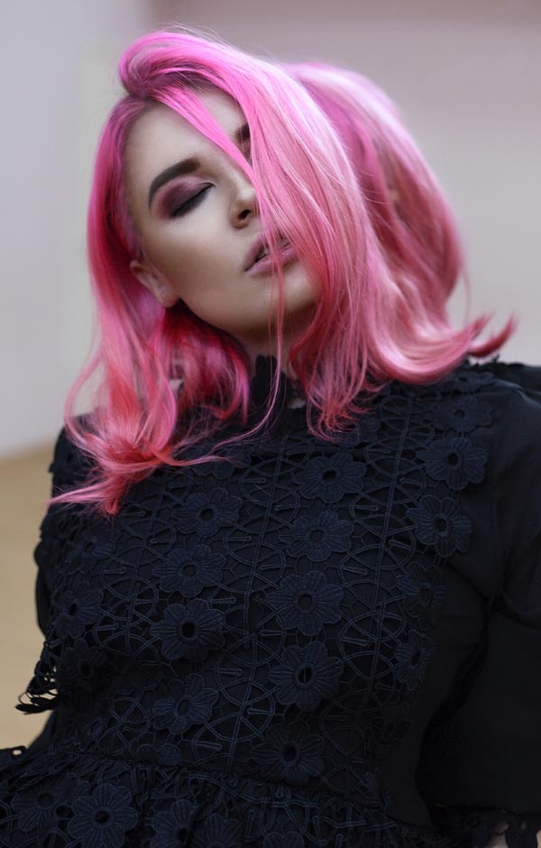 Get The Look Damen Hair Pink Hair Lizzi Gunstig Online
