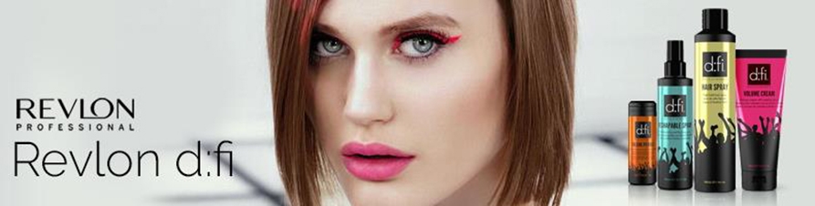 Revlon d:fiist der perfekte Begleiter, wenn es um individuelles Styling geht. Für jede Styling-Idee hat d:fi das ideale Produkt, um das Haar nach eigenen Wünschen optimal in Form zu bringen. d:fi garantiert zuverlässigen Halt und zaubert dabei einen aussergewöhnlich frischen Duft in das gestylte Haar. Und für die perfekte Haarpflege hat Revlon die Stylingserie d:fi zusätzlich um Shampoo und Conditioner erweitert, denn nur gepflegtes Haar ist die beste Grundlage für ein tolles Styling.