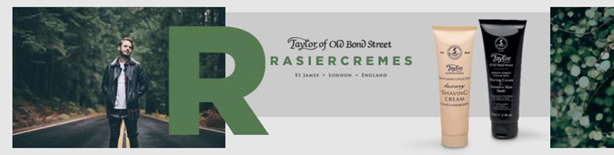 Rasiercremes von Taylor of Old...