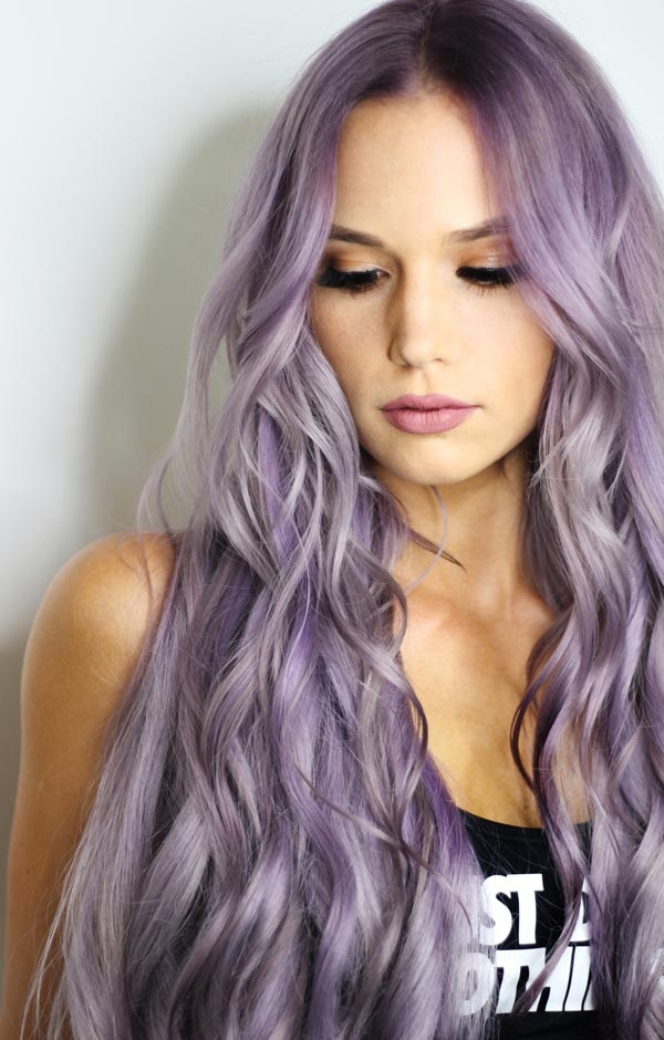 GET THE LOOK
Trendfarbe 2018: lila