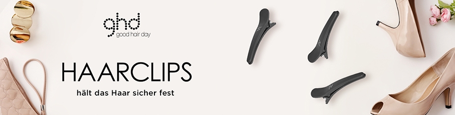 ghd Haarclips
Modische und gepflegte Damen, die grossen Wert auf schönes Haar legen, werden von den ghd Haarclips garantiert begeistert sein. Mit diesem Hilfsmittel können Sie effektiv und schnell zu Ihrer Wunschfrisur gelangen. Kein Haar wird unnötig gekrümmt, sondern äusserst schonend behandelt. Die Clips halten zuverlässig und hinterlassen keine unerwünschten Dellen. Bei Bedarf können die Clips aber auch genau dafür genutzt werden: für Wasserwellen. Bestellen Sie bequem online und profitieren Sie von den ghd Haarclips.