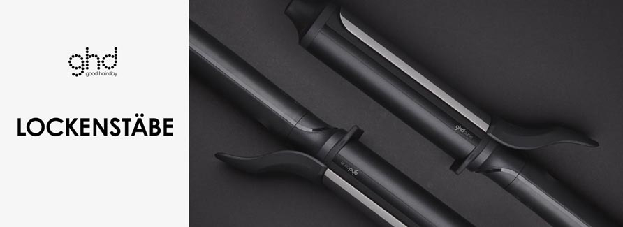 ghd Lockenstäbe
Hochwertige Lockenstäbe von ghd - Schöne Locken für jeden Tag. Das wünschen sich die meisten Frauen, scheitern jedoch an ungeeigneten Produkten und langer Vorbereitungszeit. Damit ist Schluss, denn hier können die beliebten ghd Lockenstäbe online gekauft werden. Die perfekte Frisur beginnt mit dem richtigen Werkzeug. Dazu gehört nicht nur ein guter Lockenstab, sondern auch die richtigen Stylingprodukte. Alles, was eine wunderschöne Mähne braucht, kann man online kaufen im Shop. Der richtige Lockenstab ist aus hochwertigen Materialien und so designt, dass er seine Besitzerin bei dem schonenden Formen ihrer Locken unterstützt. Das alles verkörpern die Produkte von ghd. Von Experten entwickelt, kann man hier alles online kaufen, was zukünftige Lockenköpfe brauchen. Hitzeschutzsprays, Haarsprays, und natürlich Klemmen und Lockenstäbe stehen in grosser Auswahl zum Angebot. Perfekte Locken brauchen etwas Übung, aber mit den richtigen Tools kann sich jeder morgens oder abends vor dem Ausgehen eine tolle Mähne zaubern. Ob grosse Wellen für einen femininen und sinnlichen Look oder kringelige Locken für die Party, ein Lockenstab von ghd kann beides im Handumdrehen. Wer einen Lockenstab online kaufen möchte, ist mit dem ghd Shop bestens beraten. Für jeden Haartyp und jede Lockenart gibt es den richtigen Stab. Im Online Shop gibt es zudem auch viel Zubehör für glatte Looks.
