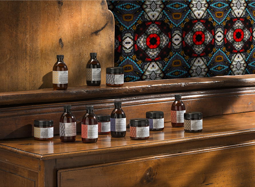Produktreihe Davines Alchemic System