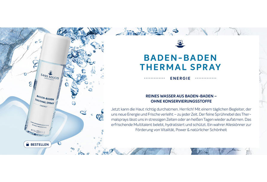 Sans Soucis Baden-Baden Thermal Spray