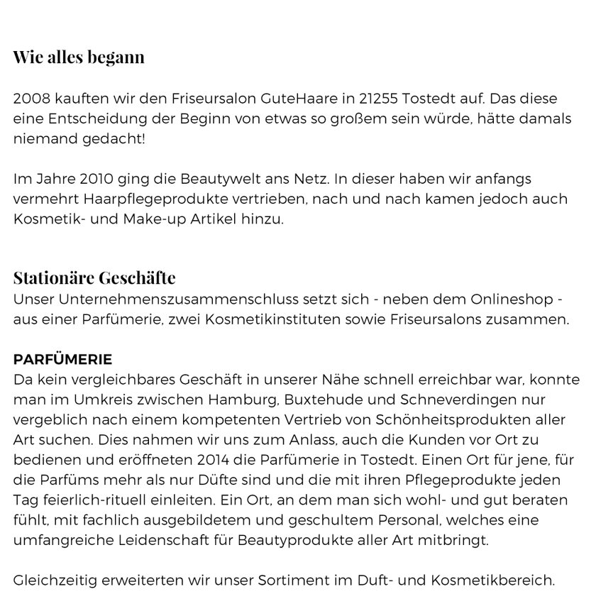 Wie alles begann Wie alles begann