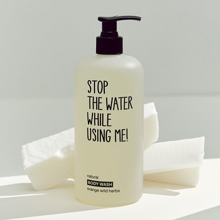 STOP THE WATER WHILE USING ME!