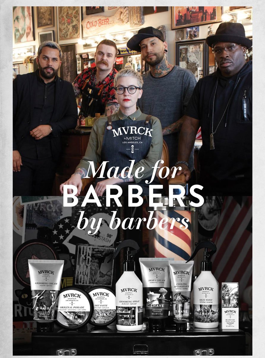 Made for barbers by barbers