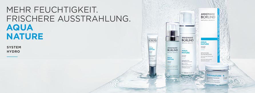 ANNEMARIE BRLIND Gesichtspflege AQUANATURE