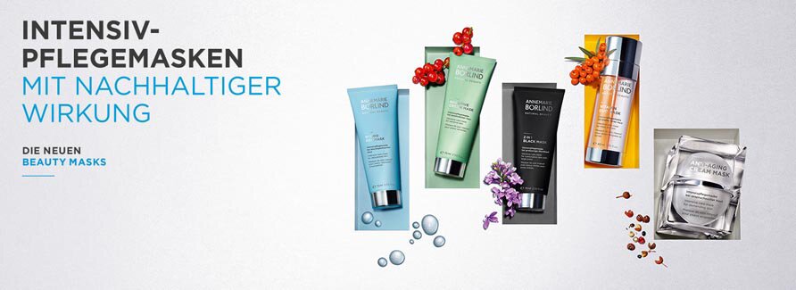 ANNEMARIE BRLIND Gesichtspflege BEAUTY MASKS