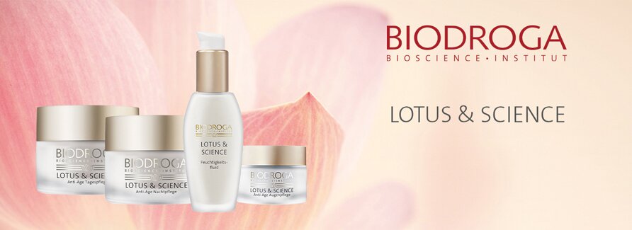 Biodroga Gesichtspflege Lotus & Science