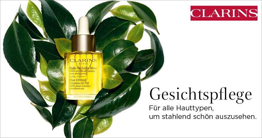 Clarins Gesicht
