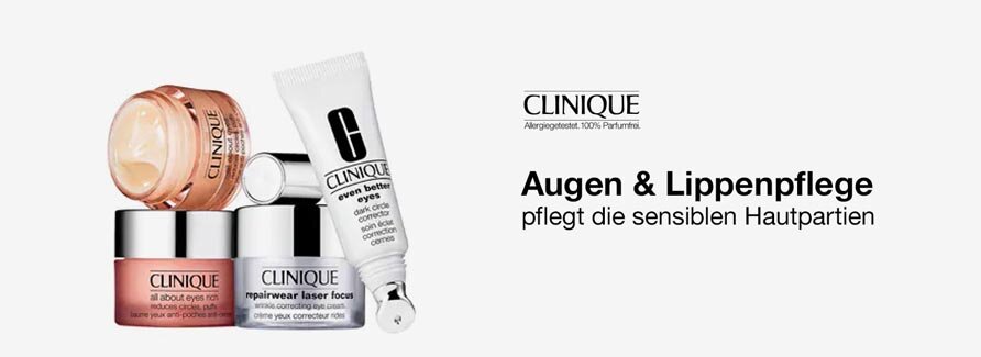 Clinique Pflege Augen- und Lippenpflege Clinique Pflege Augen- und Lippenpflege