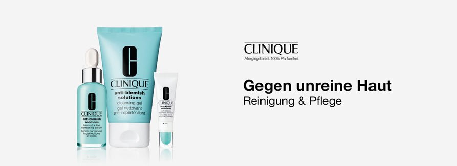 Clinique Pflege Gegen unreine Haut Clinique Pflege Gegen unreine Haut