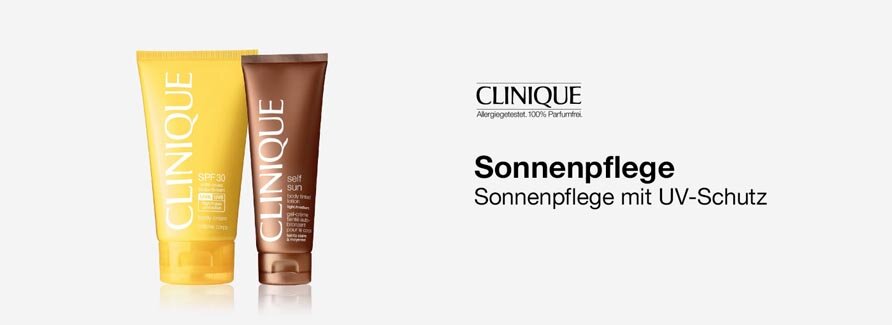 Clinique Sonnen- und Körperpflege Sonnenpflege Clinique Sonnen- und Körperpflege Sonnenpflege