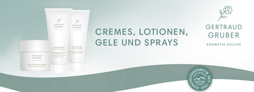 Gertraud Gruber Gesichtspflege Cremes, Lotionen, Gele & Sprays