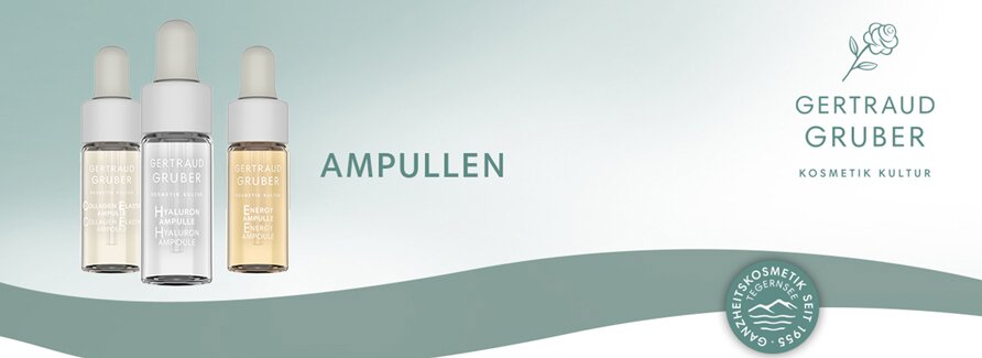 Gertraud Gruber Gesichtspflege Ampullen & Seren