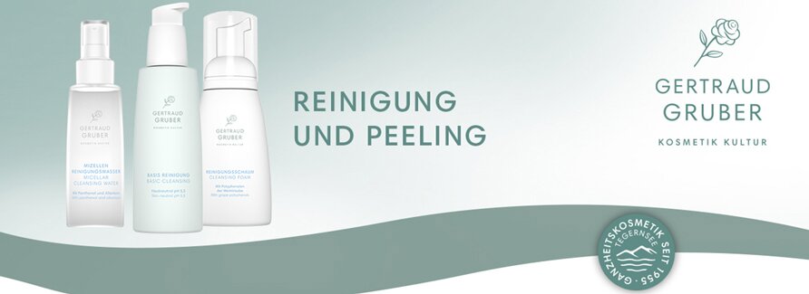 Gertraud Gruber Gesichtspflege Reinigung & Peeling