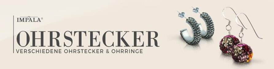 Impala Ohrstecker & Ohrringe