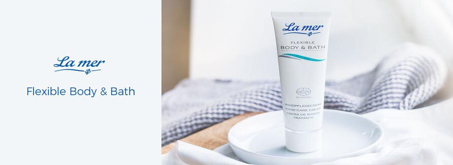 La mer Cuxhaven Pflegeserien Flexible Body & Bath