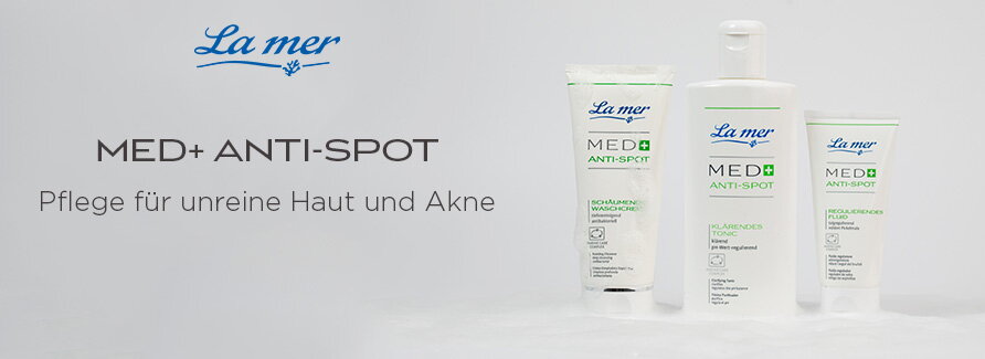 La mer Cuxhaven Pflegeserien Med+ Anti-Spot La mer Cuxhaven Pflegeserien Med+ Anti-Spot