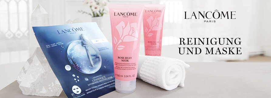 Lancme Pflegeserien Reinigung & Masken