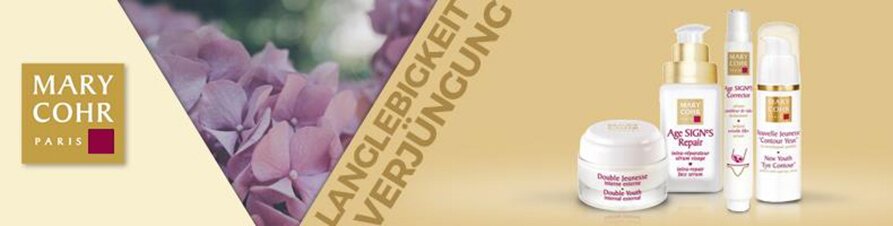 Mary Cohr Gesichtspflege Langlebigkeit und Verjngung