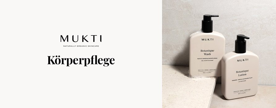 Mukti Organics Krperpflege