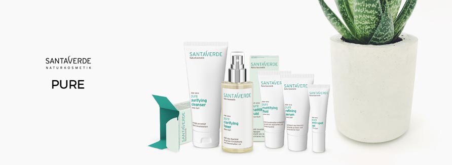 Santaverde Gesichtspflege Pure