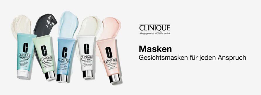Clinique Pflege Masken