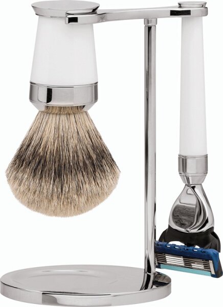 Edelharz Shaving Shop Fusion Design Premium Erbe Silberspitz & PARIS