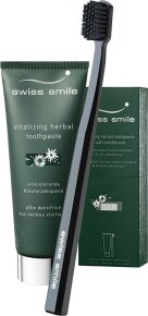 Swiss Smile Herbal Bliss Zahnpasta & Zahnbürste