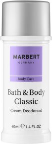 Marbert B&B Classic Cream Deodorant 40 ml