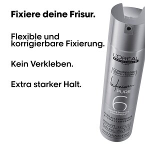 L'Oréal Professionnel Infinium Pure Haarspray Extra-Strong 300 ml