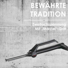 BaByliss Pro Frisiereisen Pro Marcel Schwarz 16 mm (BAB2231E)