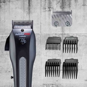 BaByliss Pro Präzisions-Haarschneidemaschine V-Blade Schwarz (FX685E)