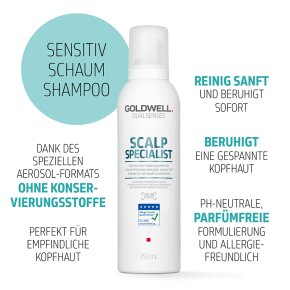 Goldwell Scalp Specialist Sensitive Foam Shampoo 250 ml