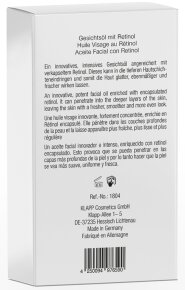 Klapp A Classic Facial Oil with Retinol 30 ml