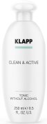 Klapp Clean & Active Tonic without Alcohol 250 ml