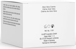 Klapp Skin Natural Aloe Vera Cream 50 ml