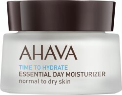 Ahava Time to Hydrate Essential Day Moisturizer Normal to Dry Skin 50 ml