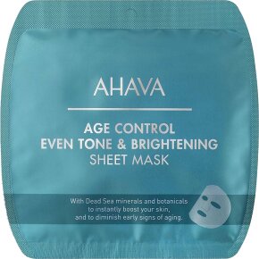 Ahava Time to Smooth Age Control Even Tone & Brightening Sheet Mask 1 Stk.
