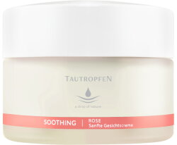 Tautropfen Rose Soothing Solutions Sanfte Gesichtscreme für sensible und empfindliche Haut 50 ml
