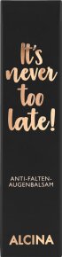 Alcina It's never too late! Anti-Falten-Augenbalsam 15 ml
