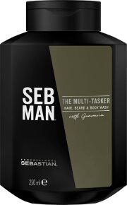 Sebastian Seb Man The Multitasker 3in1 Hair, Beard & Body Wash 250 ml